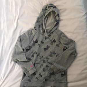 UA Gray and Black Hoodie